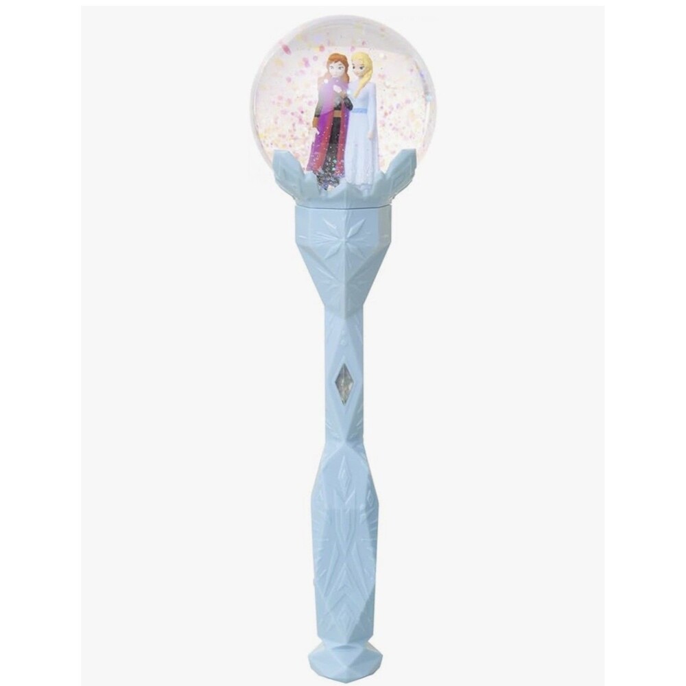 Disney Frozen 2 Elsa and Anna Musical Snow Globe Wand 10",  Collectible Scepter.